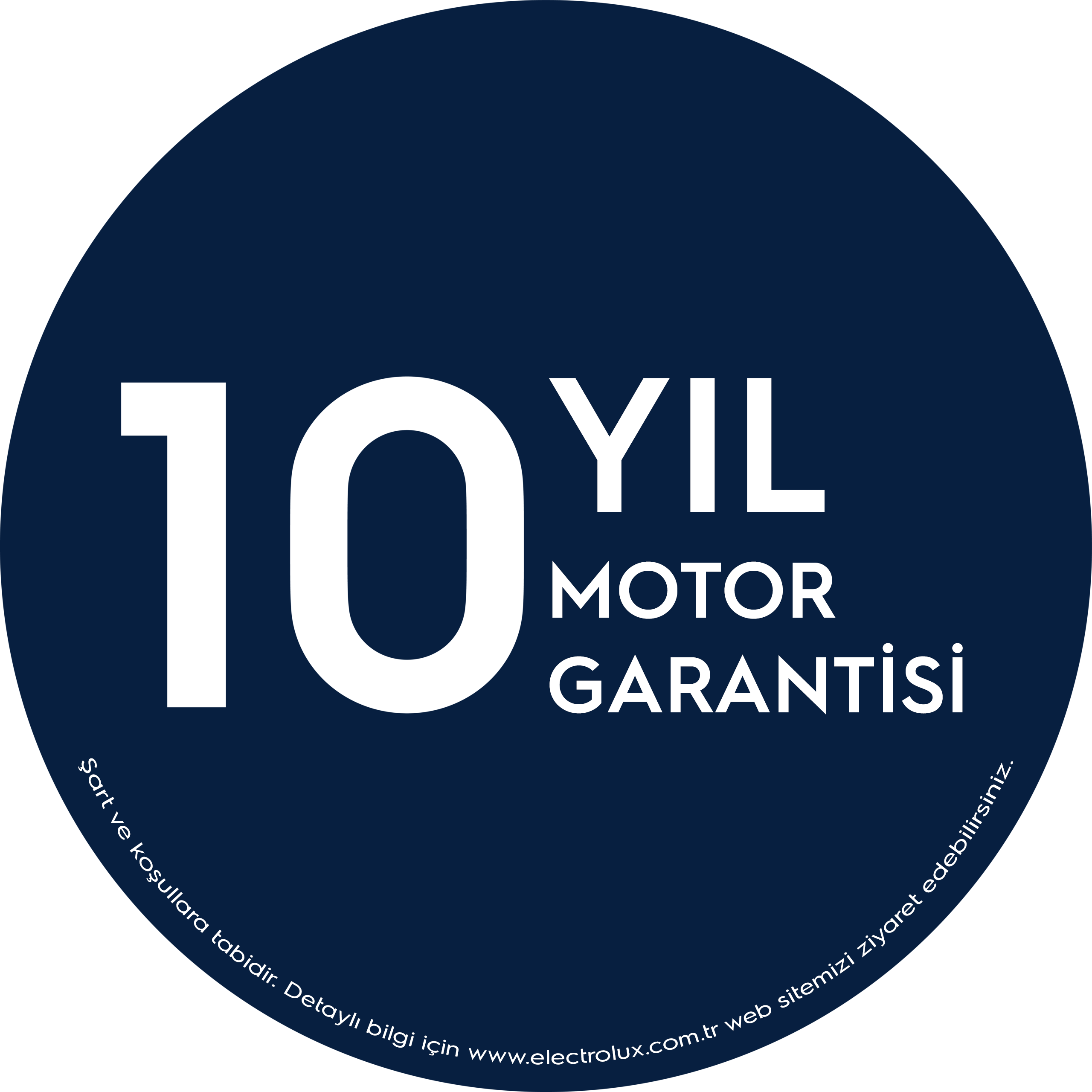 Kayıt koşullu 10 yıl motor garantisi